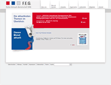 Tablet Screenshot of feg-farben.de